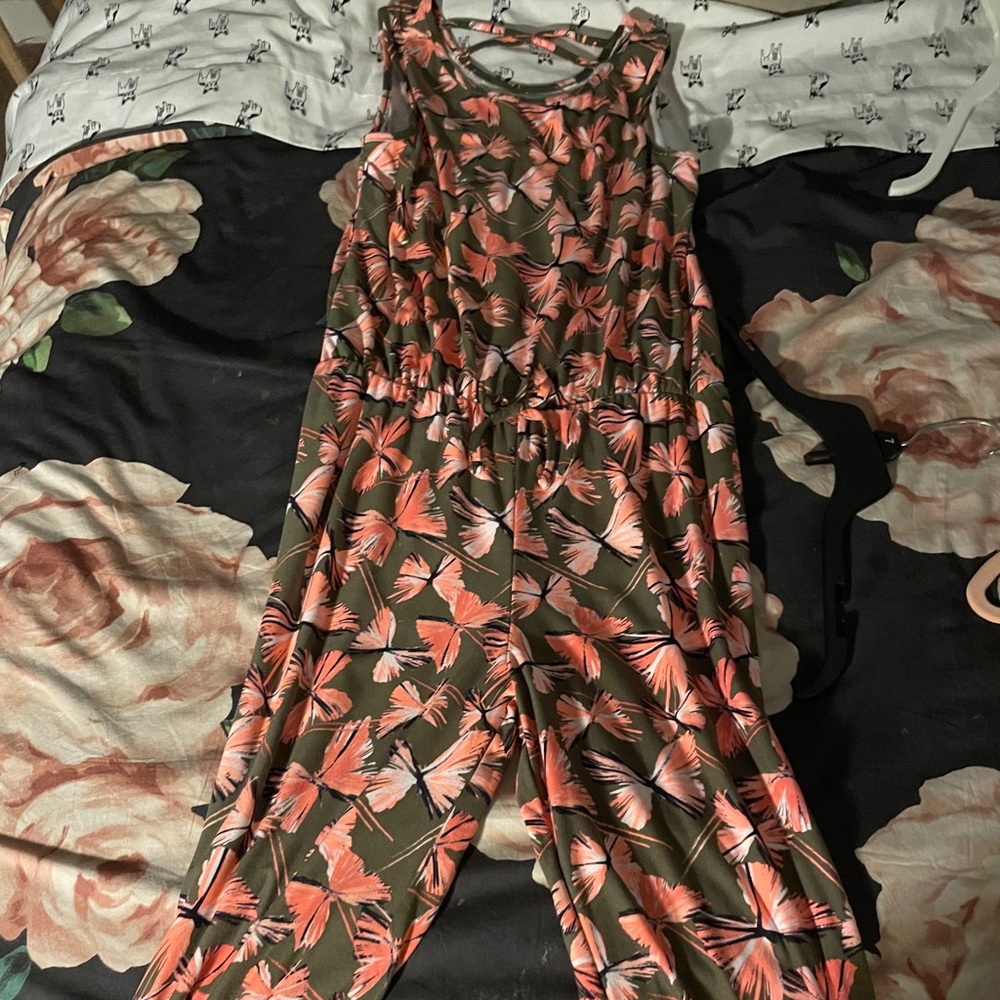 Butterfly romper long